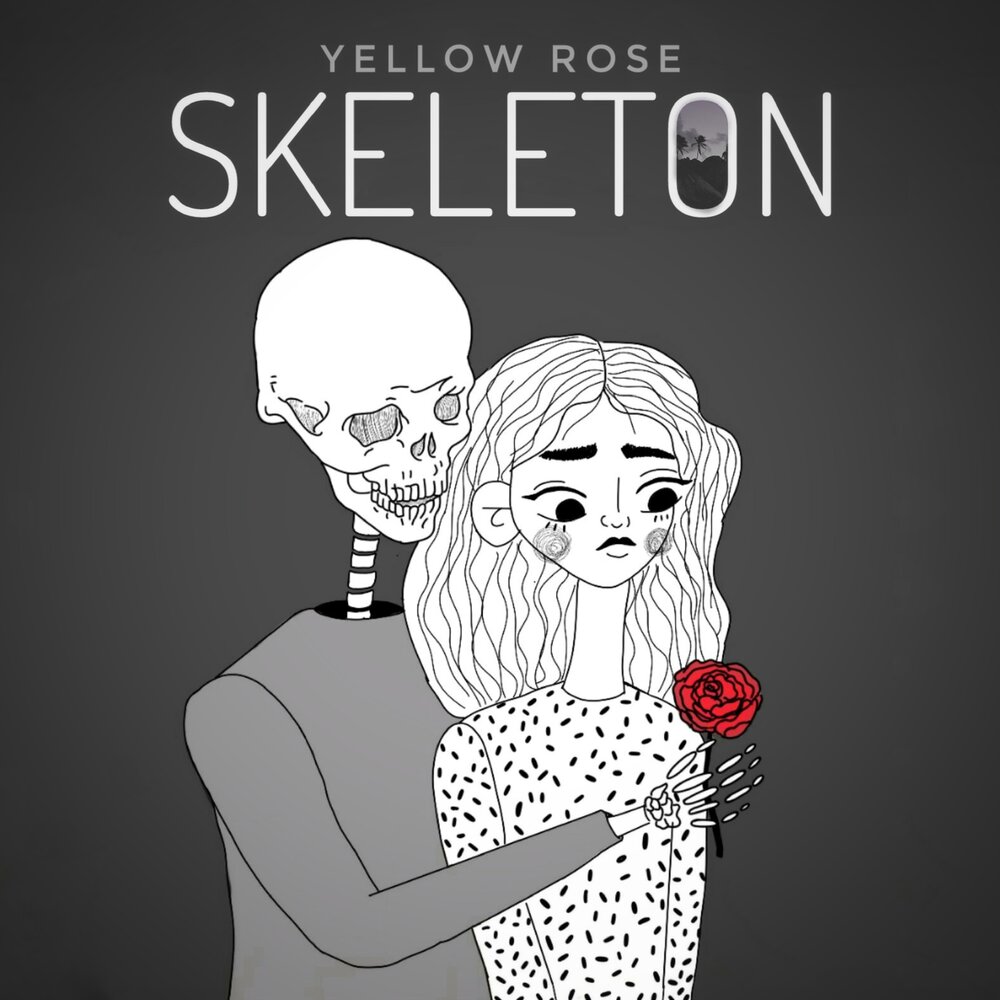 YELLOW ROSE — Skeleton